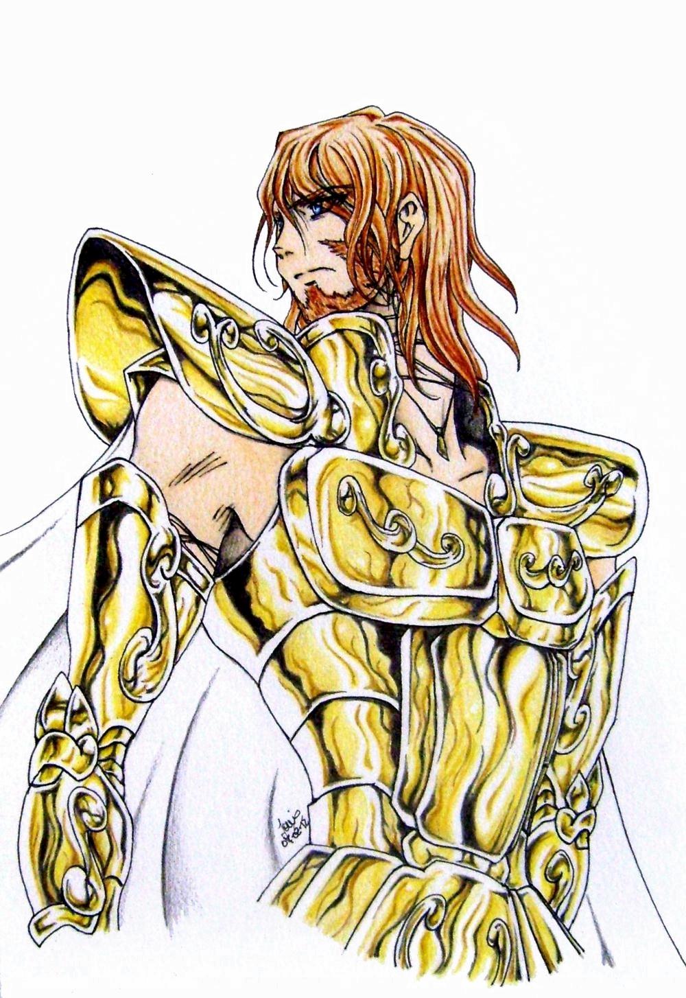 Em um flashback de - Saint Seiya - Templo da Sabedoria